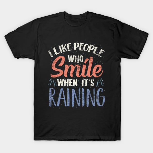 Rain T-Shirt by Teeladen